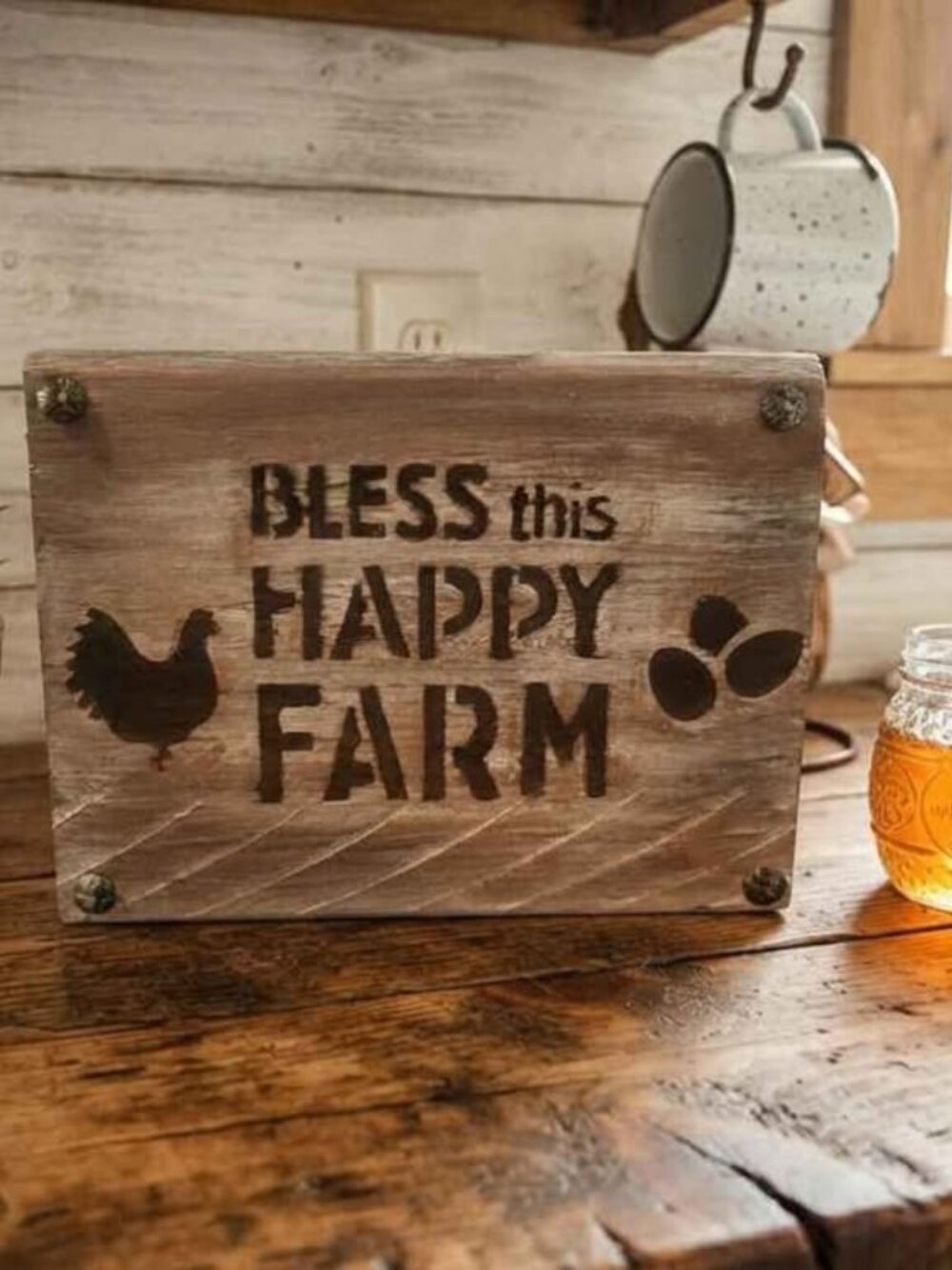Farmhouse Rustic Wall Sign - Picture 2 of 4
